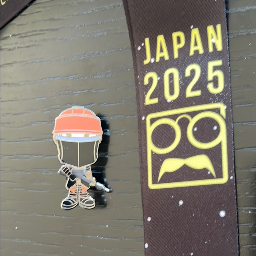 Star Wars Celebration Japan 2025 Fennec Shand Pin Sponsor Exclusive - USED